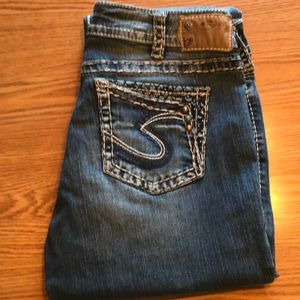 SILVER JEANS WOMEN’S SUKI BOOTCUT JEANS, SIZE 31.